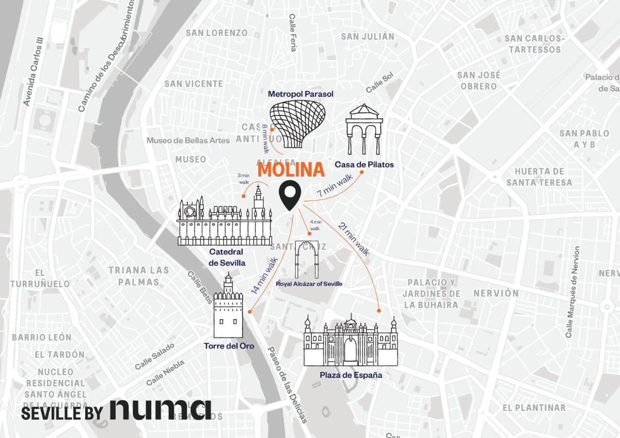 Numa Seville Molina Exteriör bild